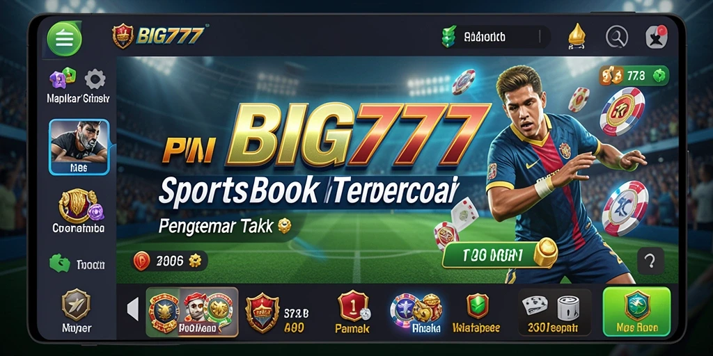 Tampilan gameplay Sportsbook yang menarik dari BIG777.